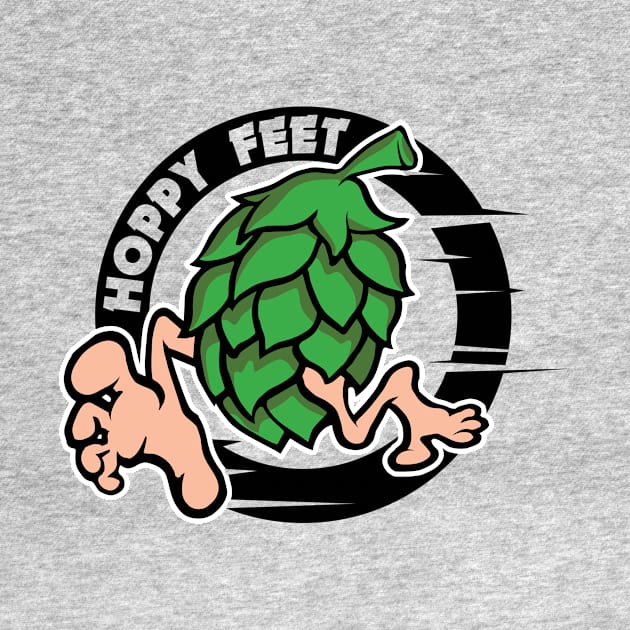 Happy Feet Hoppy Feet, HopHead design by stayfrostybro